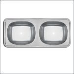 123M Multi Bowl Sink - 15.5″ X 37″