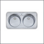 24M Multi Bowl Sink - 17.5″ X 33.5″
