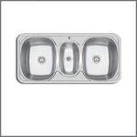 9M Multi Bowl Sink - 18″ X 37.5″