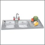 Double Bowl Single Tray