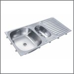 Double Bowl Single Tray Inset T76, 20" x 48"