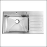 Titanium Sink, Single Bowl Single Try, 20"x40", RT14