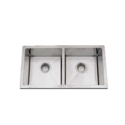 Under Mount Double Bowl  49HM – 15.5″ X 29.5″