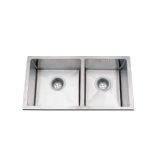 Under Mount Double Bowl  52HM – 18″ X 31.5″