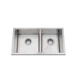 Under Mount Double Bowl  53HM – 17.5″ X 33″
