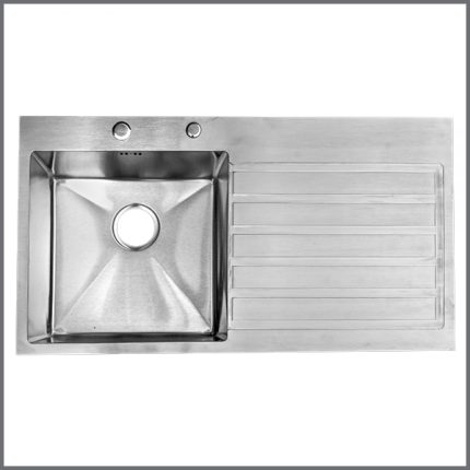 Titanium Sink, Single Bowl Single Try, 20"x36", RT12